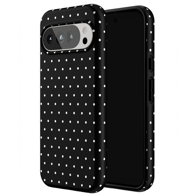 On the Dot | Black Polka Dot Case