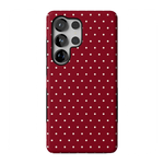 On the Dot | Maroon Polka Dot Case