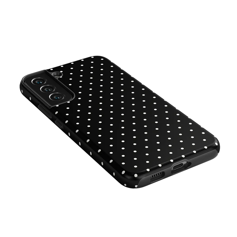 On the Dot | Black Polka Dot Case