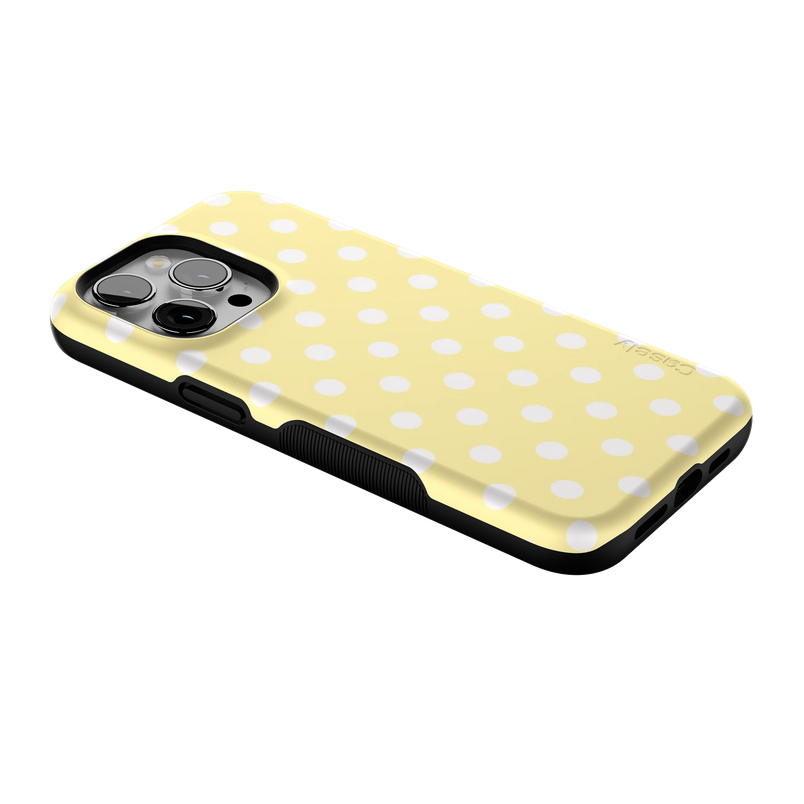 Spotted in SoHo | Yellow Polka Dot Case