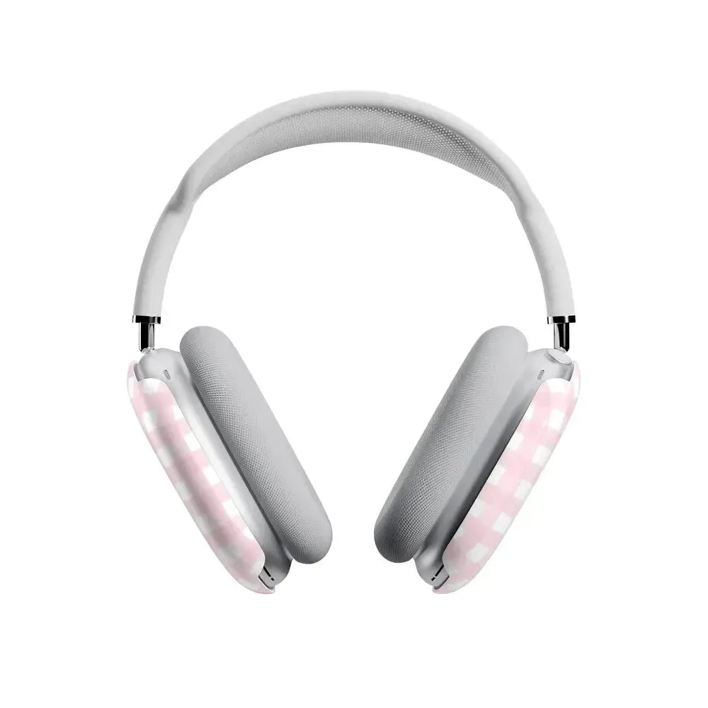 Pink Plaid Sunday Best AirPods Max Case - Thumbnail 3