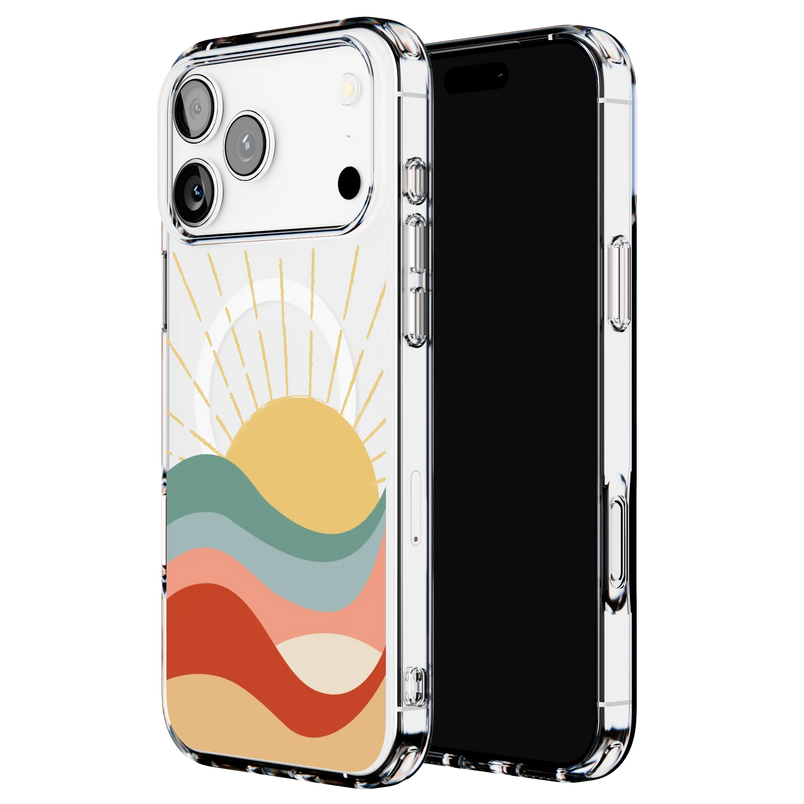 Here Comes the Sun | Colorblock Sunset Case