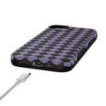 Midnight Hex | Purple Checkered Case