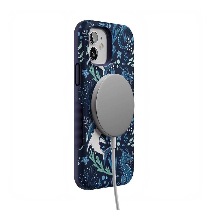 Midnight Reef | Shark Print Case