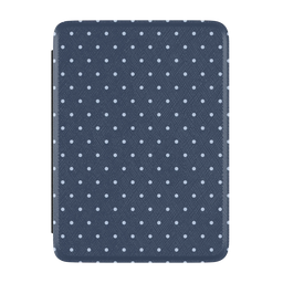 On the Dot | Midnight Blue Polka Dot Kindle Case