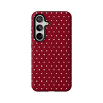 On the Dot | Maroon Polka Dot Case