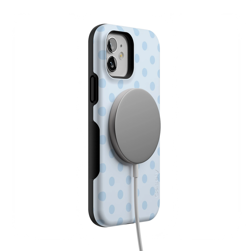 Spotted in SoHo | Light Blue Polka Dot Case