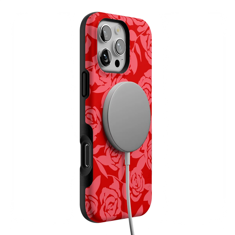 Final Rose | Red & Pink Floral Case