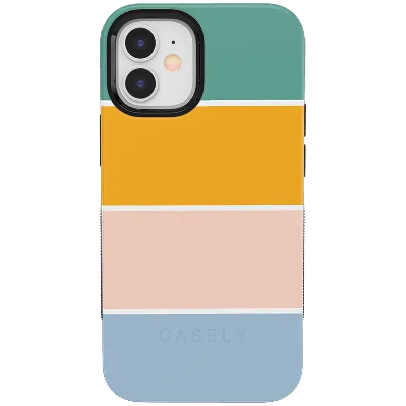Paint The Town | Colorblock Stripes Case iPhone Case get.casely Bold iPhone 12 Mini 