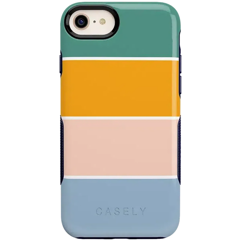 Paint The Town | Colorblock Stripes Case iPhone Case get.casely Bold iPhone SE (2020 & 2022) 