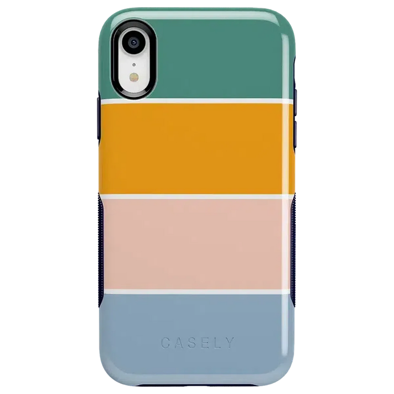 Paint The Town | Colorblock Stripes Case iPhone Case get.casely Bold iPhone XR 