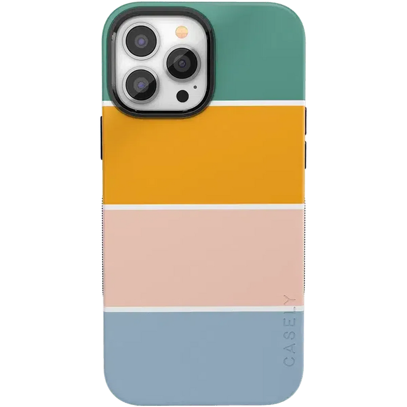 Paint The Town | Colorblock Stripes Case iPhone Case get.casely Bold + MagSafe® iPhone 13 Pro 