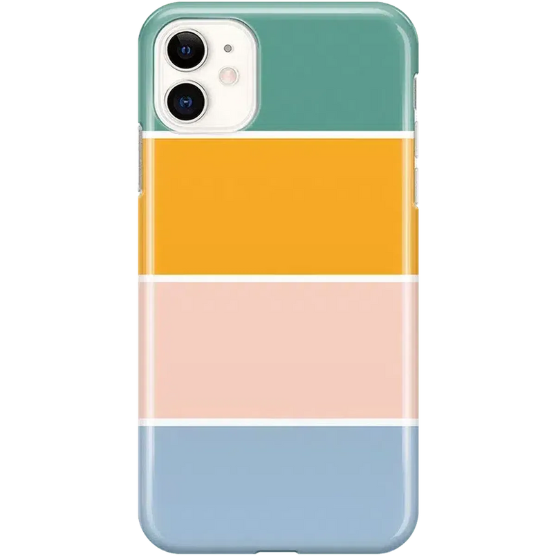 Paint The Town | Colorblock Stripes Case iPhone Case get.casely Classic iPhone 11 