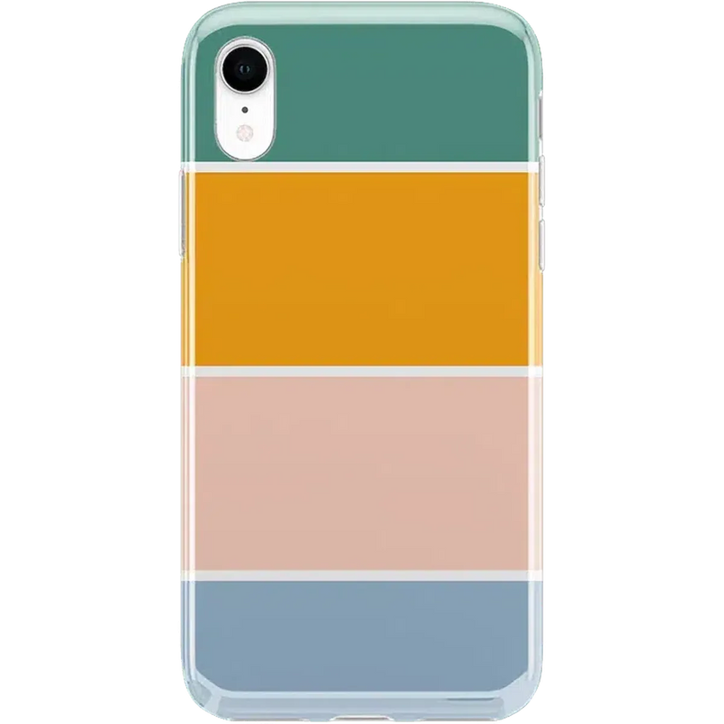 Paint The Town | Colorblock Stripes Case iPhone Case get.casely Classic iPhone XR 