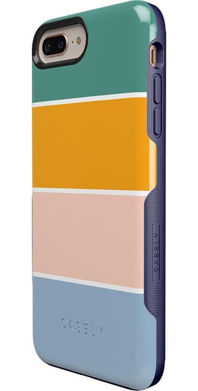 Paint The Town | Colorblock Stripes Case iPhone Case get.casely 