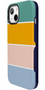 Paint The Town | Colorblock Stripes Case iPhone Case get.casely 