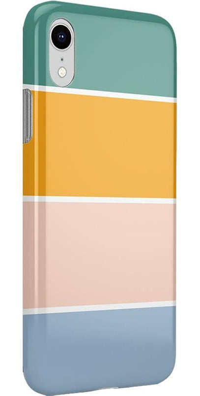 Paint The Town | Colorblock Stripes Case iPhone Case get.casely 