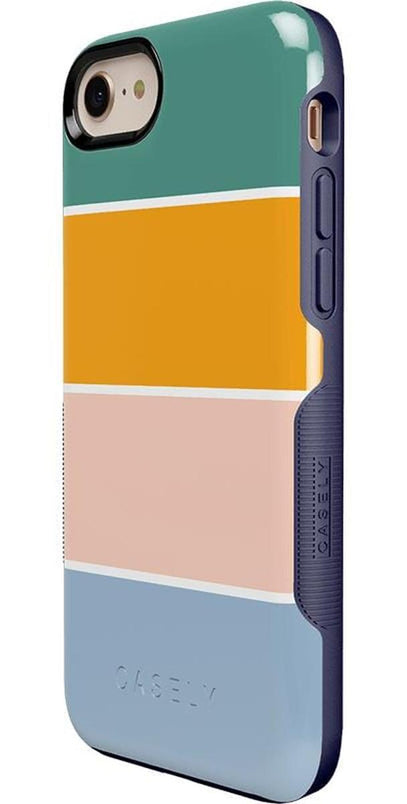 Paint The Town | Colorblock Stripes Case iPhone Case get.casely 