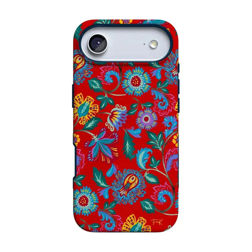 Painted Flowers | Frida Kahlo Floral Case iPhone Case get.casely Bold Flex + MagSafe® iPhone 17 Air 