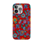 Painted Flowers | Frida Kahlo Floral Case iPhone Case get.casely Classic + MagSafe® iPhone 15 Pro Max 