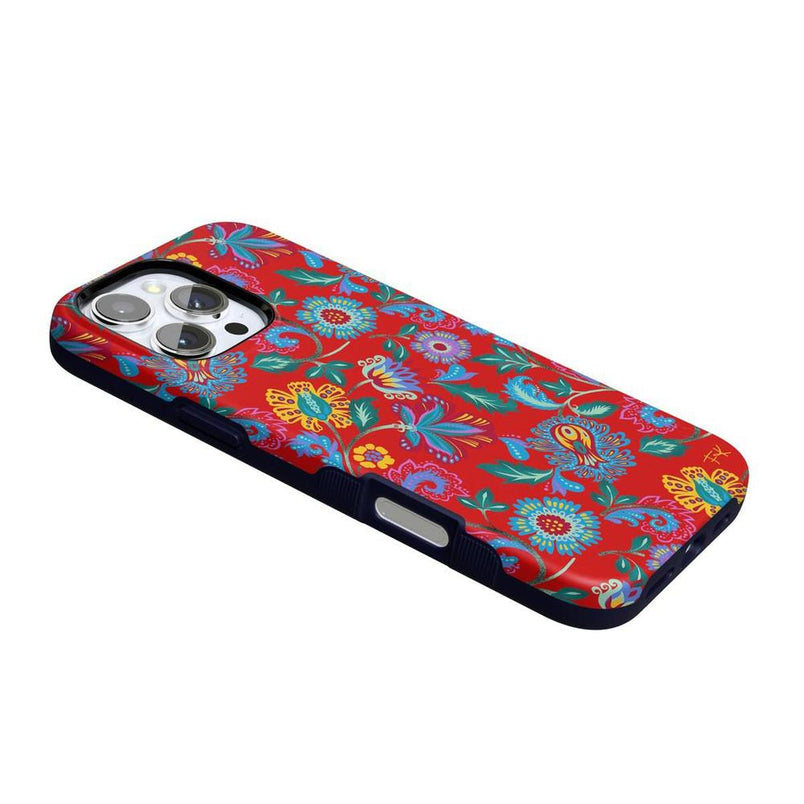 Painted Flowers | Frida Kahlo Floral Case iPhone Case get.casely 