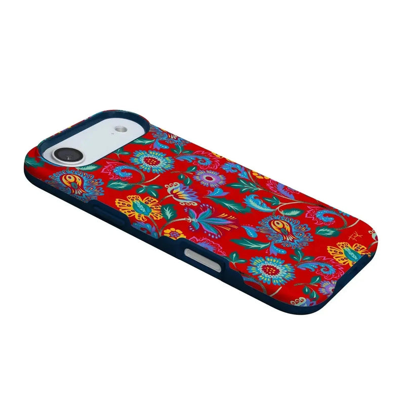 Painted Flowers | Frida Kahlo Floral Case iPhone Case get.casely 