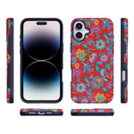 Painted Flowers | Frida Kahlo Floral Case iPhone Case get.casely 