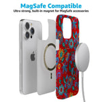 Painted Flowers | Frida Kahlo Floral Case iPhone Case get.casely 