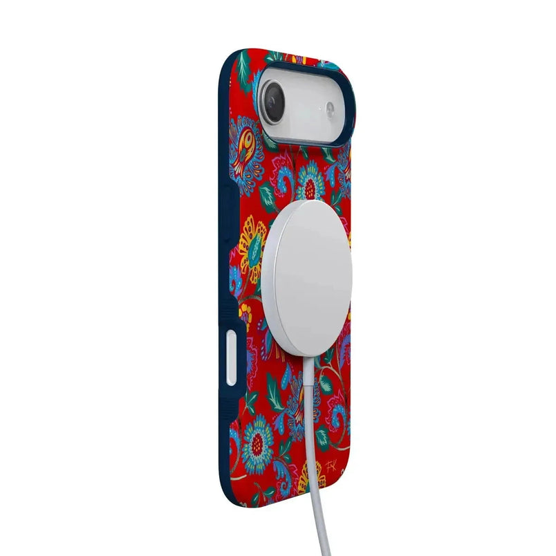 Painted Flowers | Frida Kahlo Floral Case iPhone Case get.casely 