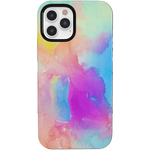 Painting in Pastels | Rainbow Watercolor Case iPhone Case get.casely Bold iPhone 12 Pro 
