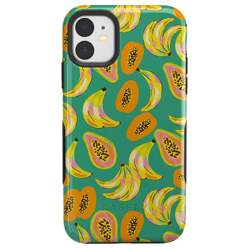 Papaya Palms | Dippin' Daisy's Isla Tropical Case iPhone Case get.casely Bold iPhone 11