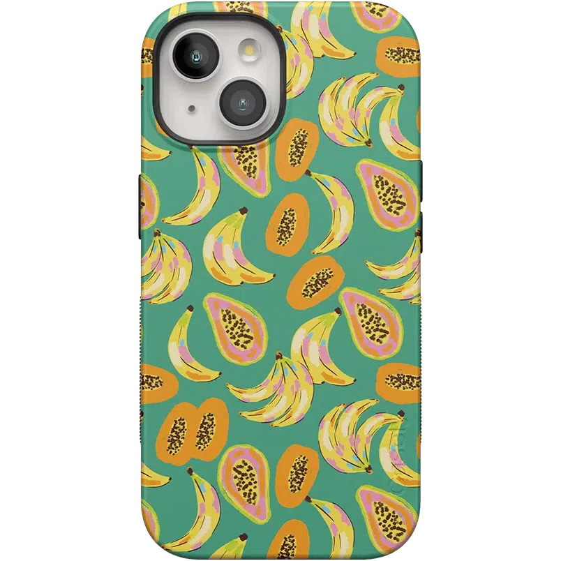 Papaya Palms | Dippin' Daisy's Isla Tropical Case iPhone Case get.casely Bold + MagSafe® iPhone 15