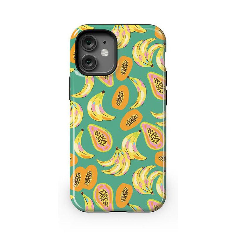Papaya Palms | Dippin' Daisy's Isla Tropical Case iPhone Case get.casely Essential + MagSafe® iPhone 12 Mini 