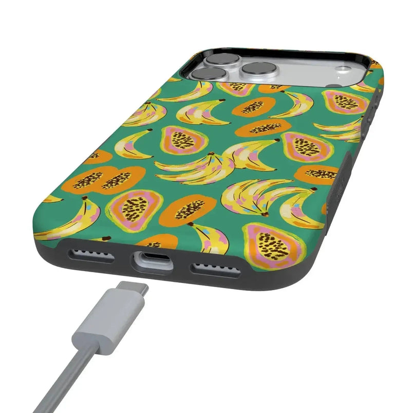 Papaya Palms | Dippin' Daisy's Tropical Vacation Case iPhone Case get.casely 