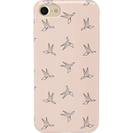 Paper Crane Origami | Beige Pattern iPhone Case get.casely Classic iPhone 6/7/8 