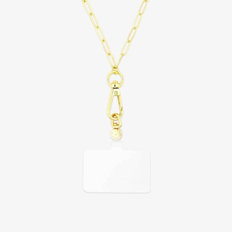 Paperclip Chain Wristlet Phone Chain | Pura Vida x Casely Phone Chain Pura Vida Bracelets 