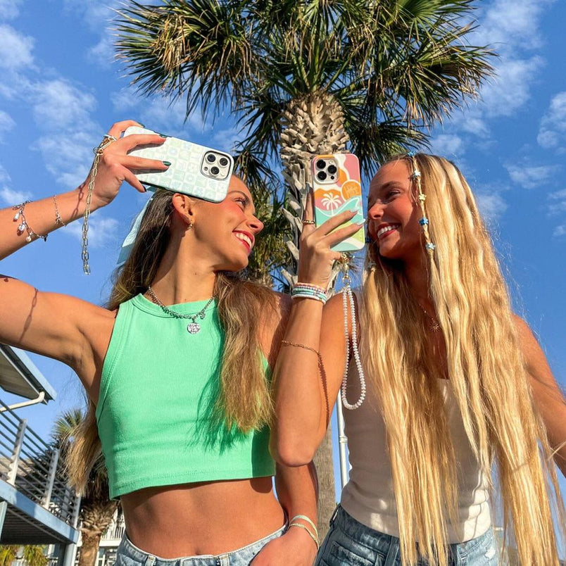 Paperclip Chain Wristlet Phone Chain | Pura Vida x Casely Phone Chain Pura Vida Bracelets 