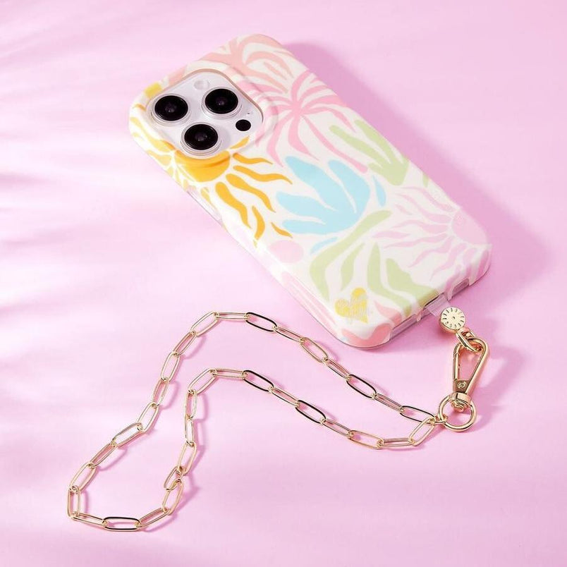 Paperclip Chain Wristlet Phone Chain | Pura Vida x Casely Phone Chain Pura Vida Bracelets 