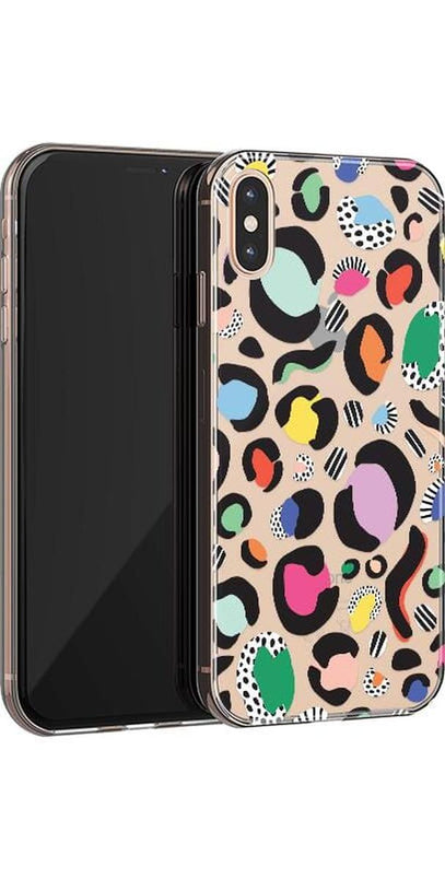 Party Animal | Rainbow Leopard Print Case iPhone Case get.casely 