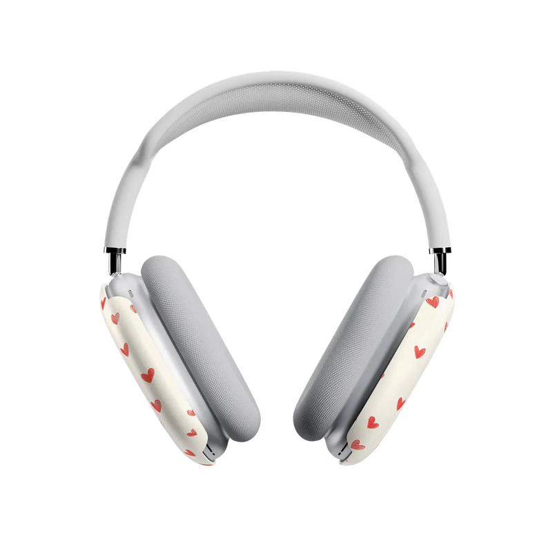 Love Letters | Doodle Hearts AirPods Max Case