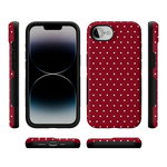 On the Dot | Maroon Polka Dot Case
