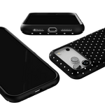 On the Dot | Black Polka Dot Case