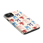 American Girlie | Red White & Blue Bows Case