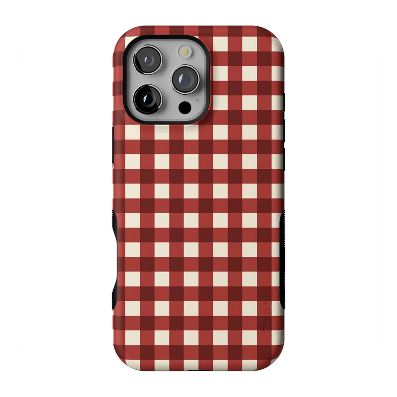 Checked Twice | Red Plaid Case