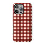 Checked Twice | Red Plaid Case