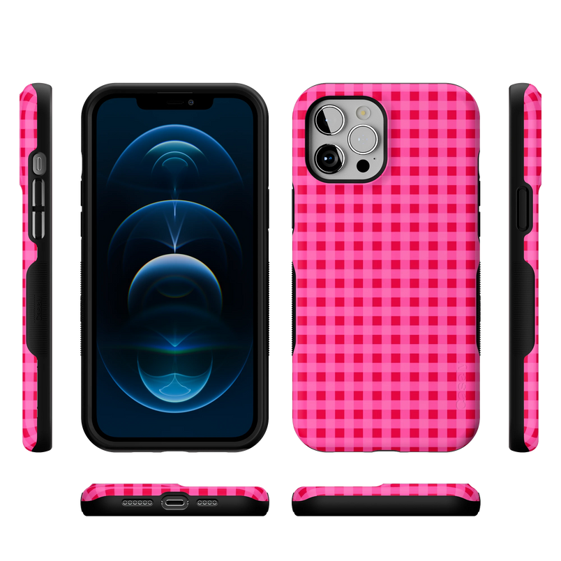 Sweet Jam | Hot Pink Gingham Case