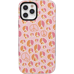 Peace Out | Groovy Peace Sign Case iPhone Case get.casely Bold + MagSafe® iPhone 12 Pro Max 