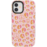 Peace Out | Groovy Peace Sign Case iPhone Case get.casely Bold + MagSafe® iPhone 12 