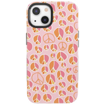 Peace Out | Groovy Peace Sign Case iPhone Case get.casely Bold + MagSafe® iPhone 13 