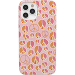 Peace Out | Groovy Peace Sign Case iPhone Case get.casely Classic iPhone 12 Pro Max 